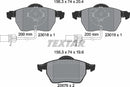 Audi Seat Skoda VW, Brake Pad Set - Textar 2301802