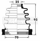 First Line Cv Joint Boot Kit  - FCB2864 fits Toyota Avensis