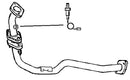 Klarius 301324 - Front Pipe For Cat  - Fits Toyota RAV4 2.0i