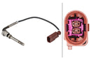 HELLA 6PT 358 181-641 Sensor, exhaust gas temperature - 2-pin connector