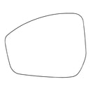 APEC Replacement Stick-On Standard Vehicle Mirror Glass LHS - AMS2671