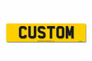 4D Rear Aluminium Number Plate 520 X 121|Oversized