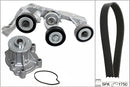INA Water Pump + V-Ribbed Belt Set - Part No - 529008131