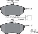 Textar Brake Pad Set - 2016805