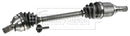 Borg & Beck Driveshaft - LH - BDS1756