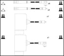 Intermotor Ignition Lead Set - 76239