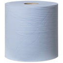 Tork 2 Ply Premium Heavy Duty Wiping Paper - Blue - 170m Combi Roll - 130073