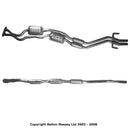 BM Cats Petrol Catalytic Converter - BM91396 fits BMW
