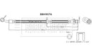 Borg & Beck Brake Hose  - BBH9076