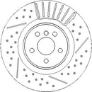 Disctech Brake Disc (Single) - Fits Bmw - ABD4077 - Rear Axle Right