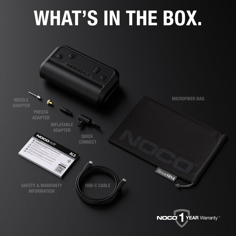 Noco 5A Li-Ion Lithium Air Inflator - AL5