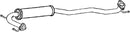 Klarius HA382L - Box With Centre Pipe  - Fits Honda Civic 2.0i-VTEC