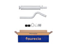 FAURECIA 8LC 366 024-411 Centre Muffler - Easy2Fit® Kit - fits OPEL KADETT E (T85)