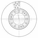 Borg & Beck Brake Disc - BBD32604