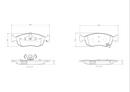 Brembo Brake Pad Set - P11031