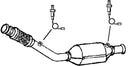 Klarius 321624 - Catalyst Type Approved Withpip  - Fits Citroen C5 1.8ie,2.0ie