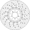 Disctech Brake Disc (Single) - Fits Bmw - ABD3914 - Front Axle Right