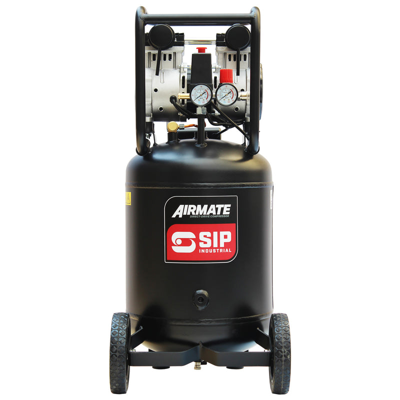 SIP DD 2hp 50ltr Low Noise Oil-Free Vertical Direct Drive Compressor