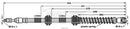 Borg & Beck Brake Hose  - BBH7654 fits Nissan Pixo 04/09-