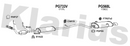 Klarius PG733V - Box With Centre Pipe  - Fits Peugeot 206 CC 2.0i