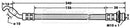 Borg & Beck Brake Hose  - BBH7528 fits Toyota Prius 02/07-