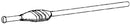 Klarius 311730 - Catalyst Type Approved  - Fits Citroen C15 D 1.9D