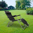 EasiRecline Black Sun Lounger