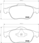 Padtech Brake Pad Set - PAD2600