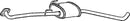 Klarius GM173X - Box With Centre Pipe Right Han  - Fits Opel Omega 2.5i