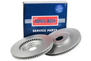Borg & Beck Brake Disc (Pair)  - BBD6333