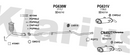 Klarius PG630W - Centre Pipe  - Fits Citroen Saxo 1.4i