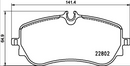 Brembo Brake Pad Set - P85172