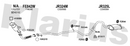 Klarius FE842W - Front Pipe  - Fits Ford Mondeo 2.0Di,TDCi