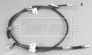 Borg & Beck Brake Cable - BKB3039 fits Honda Civic VII 06-11