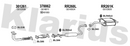 Klarius 301261 - Front Pipe For Cat  - Fits Rover 420 2.0i