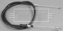 Borg & Beck Handbrake Cable - LH & RH - BKB3000