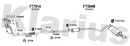 Klarius FT791A - Centre Pipe  - Fits Fiat Seicento 1.1i