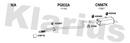 Klarius PG832A - Centre Pipe  - Fits Citroen C3 Picasso 1.6HDi