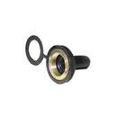 Wot-nots Switch Cover For Metal Toggle - Black Waterproof - PWN704
