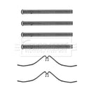 Borg & Beck Brake Pad Fitting Kit  - BBK1489