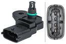 HELLA 6PP 009 403-331 Sensor, boost pressure - 4-pin connector - Bolted