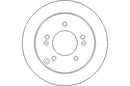 Disctech Brake Disc (Single) - Fits Hyundai, Ldv - ABD3012 - Rear Axle
