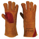 Portwest Reinforced Welding Gauntlets - Brown - X Large - A530BRRXL