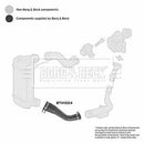 Borg & Beck Turbo Hose  - BTH1024 fits Fiat Scudo 2.0 JTD 06-