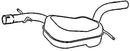 Klarius VW711P - Box With Centre Pipe
