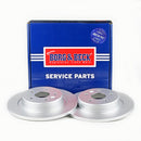 Borg & Beck Brake Disc Pair  - BBD5457 fits GM Astra K,VII 16 07/15-