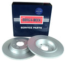 Borg & Beck Brake Disc (Pair)  - BBD5662