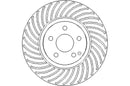Disctech Brake Disc (Single) - Fits Mercedes-benz - ABD3103 - Front Axle
