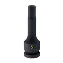 Carlyle Hand Tools 3/8DR 5MM HEX 60MM LONG IMPACT SOCKET - CISH3805M