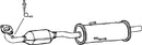 Klarius 321960 - Catalyst Type Approved Withpip  - Fits Mazda 6 (GG,GY) 2.0i